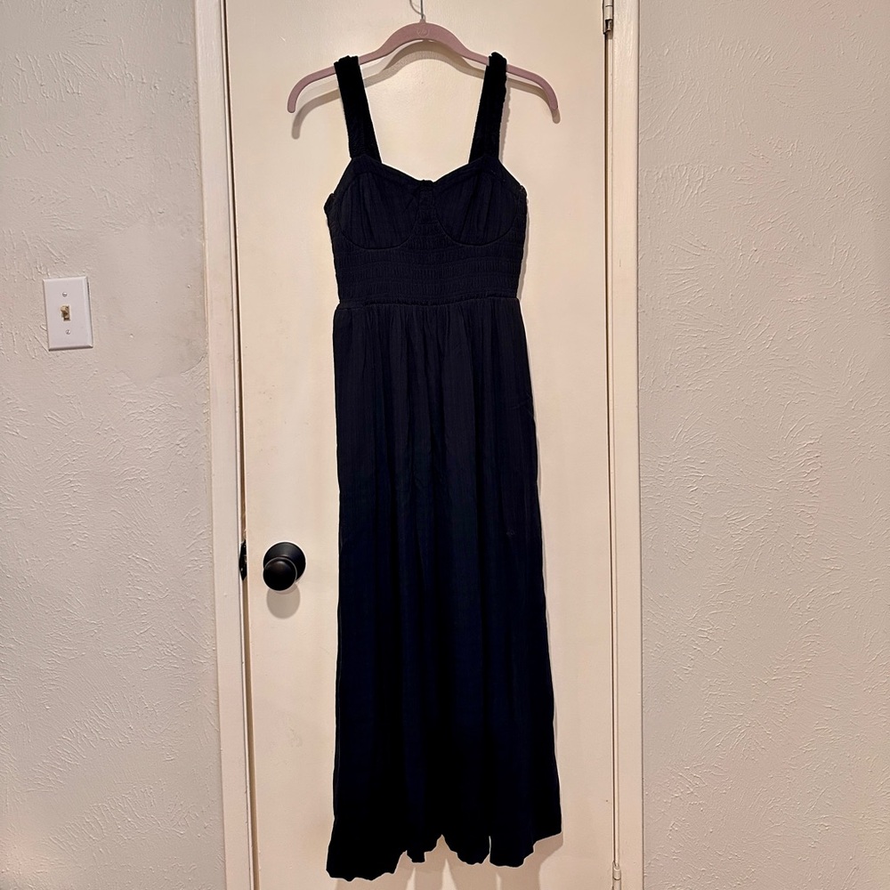 American Eagle Outfitters Black Maxi Dress